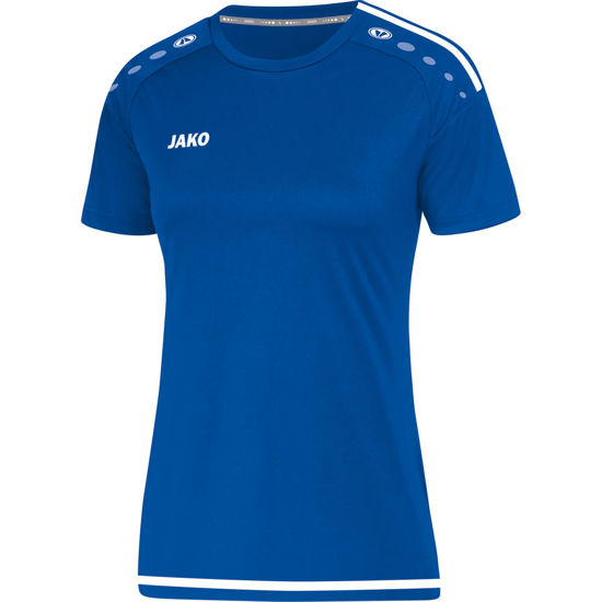 Afbeeldingen van JAKO T-shirt Striker 2.0 dames royal/wit (4219D/04) - SALE